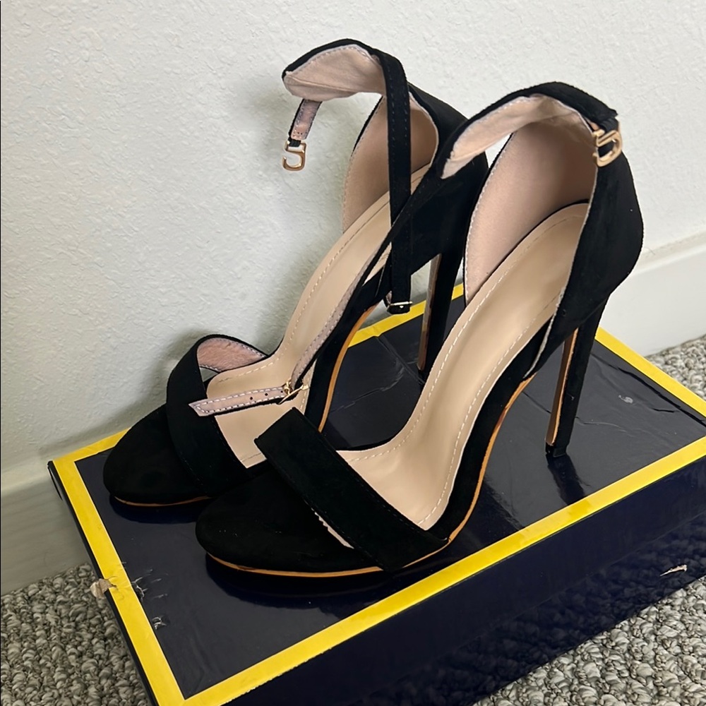 Elegant Black High Heels